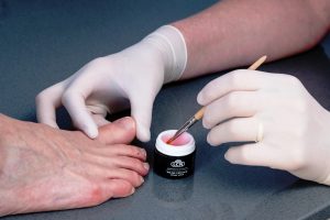 Nail reconstruction at kingstonfeet